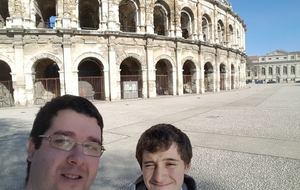 Balade dans Nimes ce matin