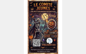 Animation Halloween par le comité jeunes